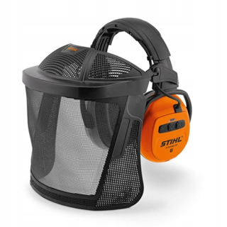 Štít na pokrývku hlavy (nosený na hlave) značky Stihl